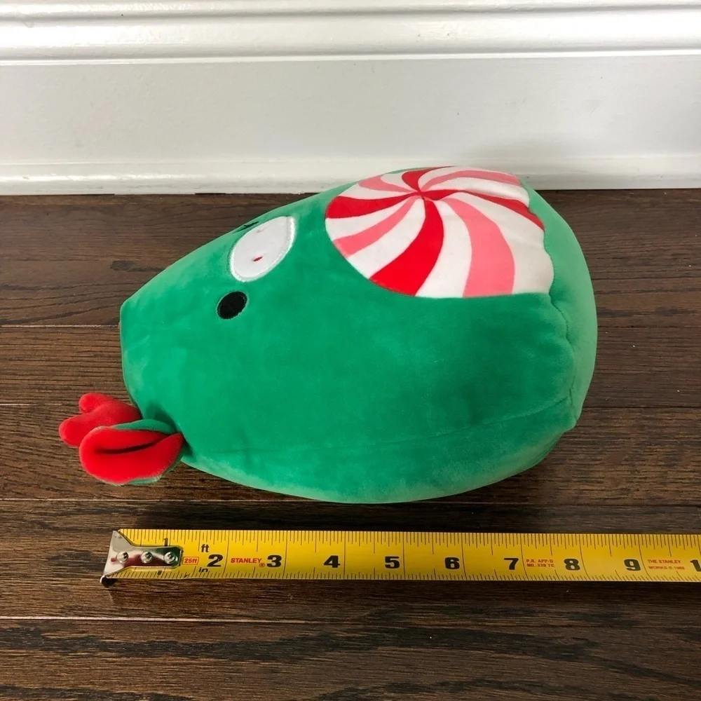 *NWT* Squishmallows Holiday 8” Zumir the Peppermint Moose Red/Green Plush Toy
